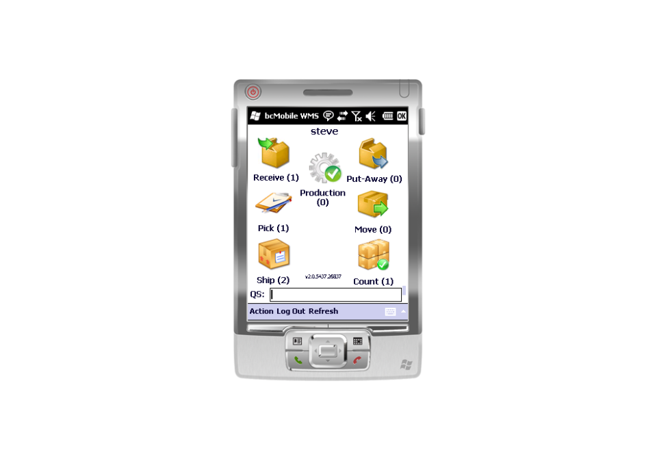 screenshot of Aptean Food & Beverage ERP bcFood Edition